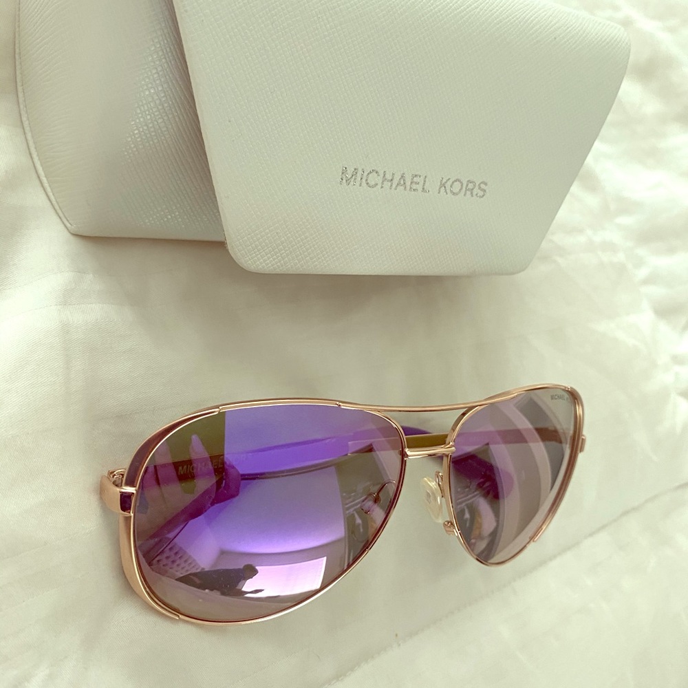 Michael Kors Aviator Sunglasses